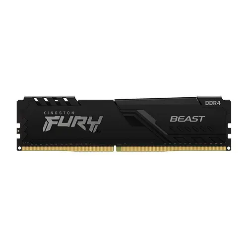 Memria Ram Kingston Fury Beast, 8gb, 3200mhz, Ddr4, Cl16, Preto - Kf432c16bb/8